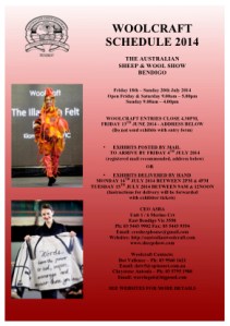 2014 Woolcraft Schedule - cover